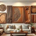 22 Rustic Large Wood Wall Art Ideas That Evoke Timeless Elegance (Don’t Miss #5!)