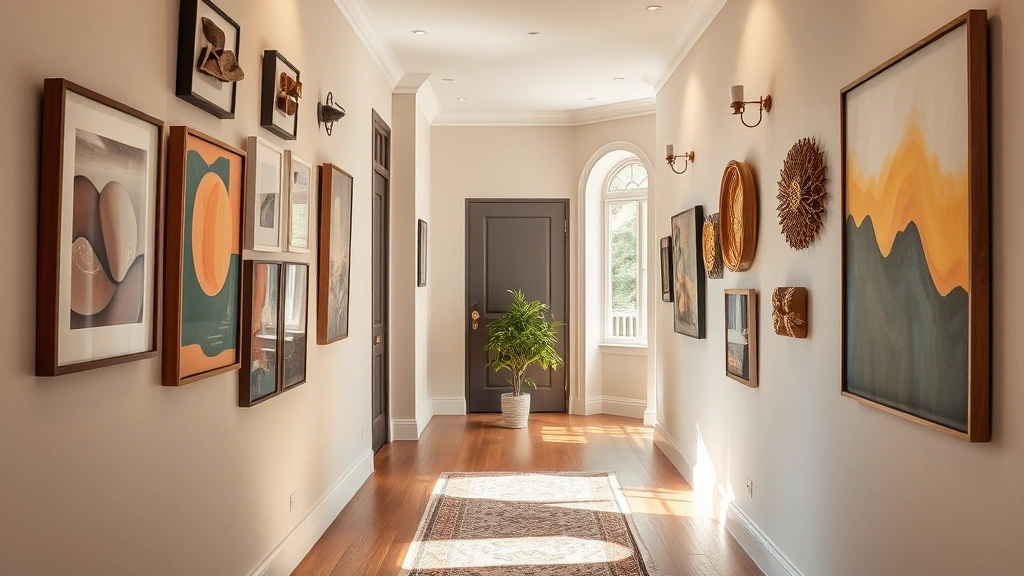 25 Creative Hallway Art Ideas That’ll Transform Your Walls into a Gallery!