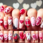 25 DIY Valentine Nails That’ll Make Your Heart Skip a Beat (Don’t Miss #8!)
