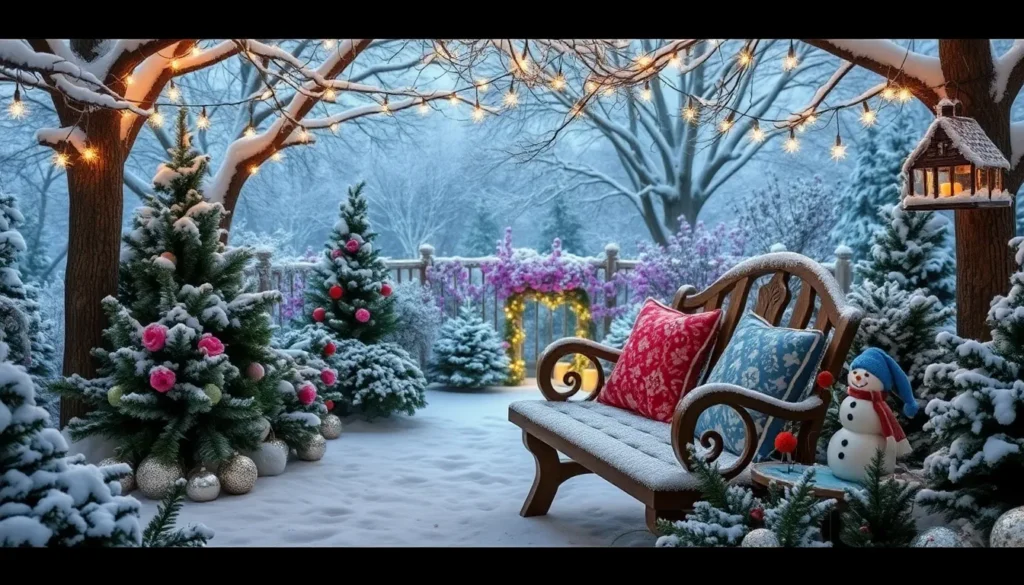 20 Enchanting Magical Wonderland Winter Garden Ideas You Can’t Miss!