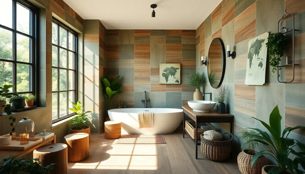 10 Earthy Bathroom Ideas That Will Turn Your Space Into a Nature Retreat!