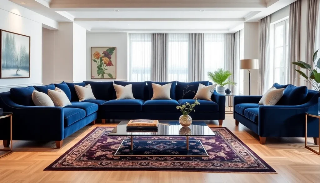 15 Grand Royal Sofa Sets That Are Taking Modern Living Rooms by Storm!