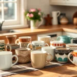 14 Trendy Ceramic Mug Designs That Will Bring Cozy Vibes to Your Kitchen!